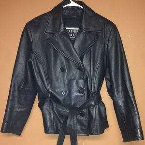 Leather Limited Black Leather Jacket Size M